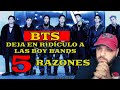 BTS OLVIDARON SER HUMANOS Y APLASTARON A LAS DEMÁS BOY BANDS😈5 RAZONES, DOCUMENTAL/reaccionando