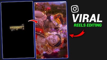 राधाकृष्ण Viral Video Editing | New Viral Reels Radha Krishna Status Editing