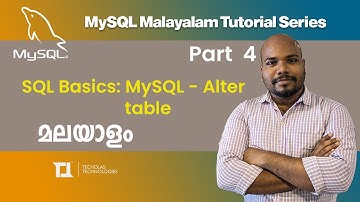 Part 4: MySQL - Alter table | My SQL Malayalam Tutorial Series