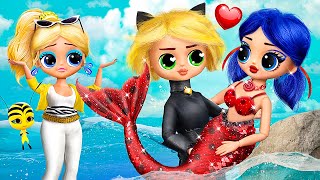 What Would Ladybug Do for Cat Noir? 35 LOL OMG DIYs by LaLiLu World 7,498 views 1 month ago 36 minutes
