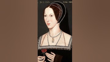 Hideous portrait of Anne Boleyn 😳￼ #tudorhistory
