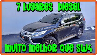 Mitsubishi Pajero Sport 2.4 Turbo Diesel 2020 muito melhor que Toyota SW4