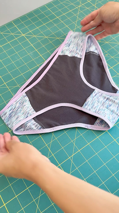 DIY Underwear From Scraps Using Free Pattern