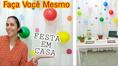Como fazer decoração de mesa de aniversário?