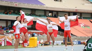 POLACY WICEMISTRZAMI ŚWIATA JUNIORÓW!!! Sztafeta 4x400m MIX MŚ U-20 Nairobi 2021