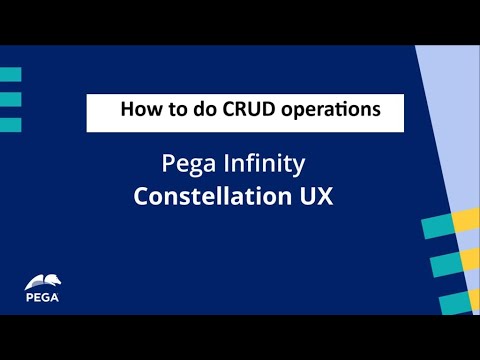 CRUD operations in Pega 24.2 - Constellation