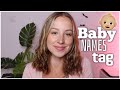 Baby names tag