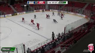 Matthew Savoie 3 goals vs. USA U18-NTDP