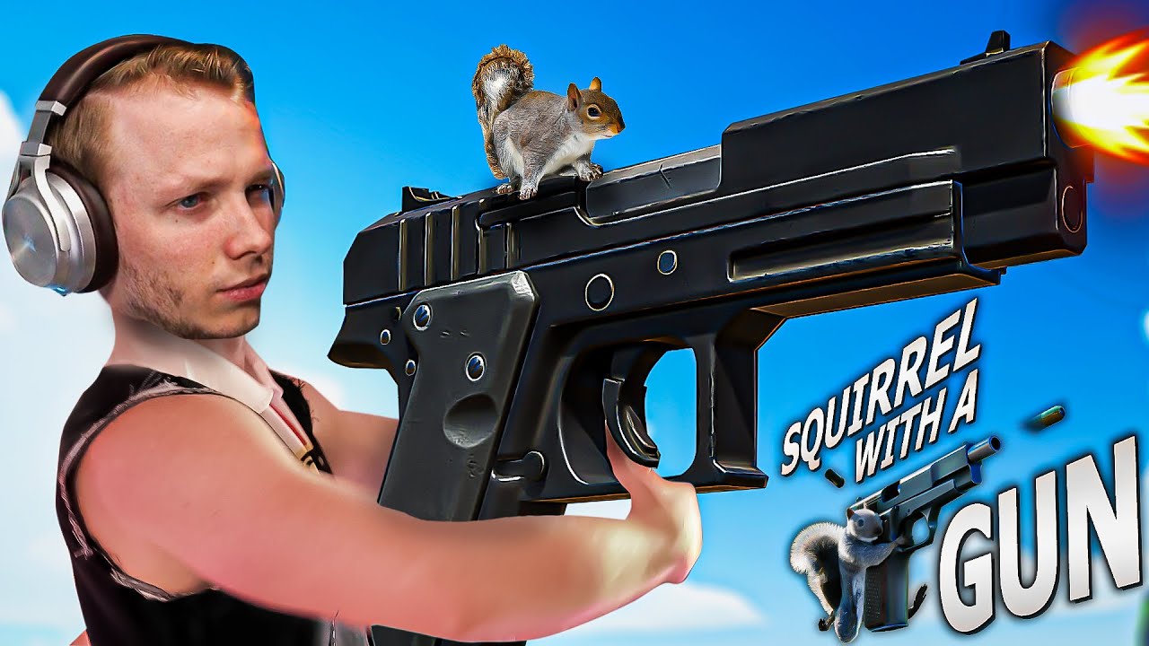 I Tried Squirrel with a Gun and it's... HILARIOUS - YouTube