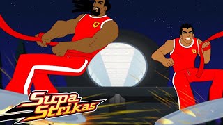 SUPA STRIKAS  S03 E38  Shakes On a Train | Football Cartoon | MOONBUG KIDS  Superheroes