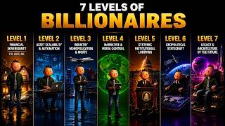 The 7 Levels Billionaires Use To Gain Power Explained in 15 Minutes