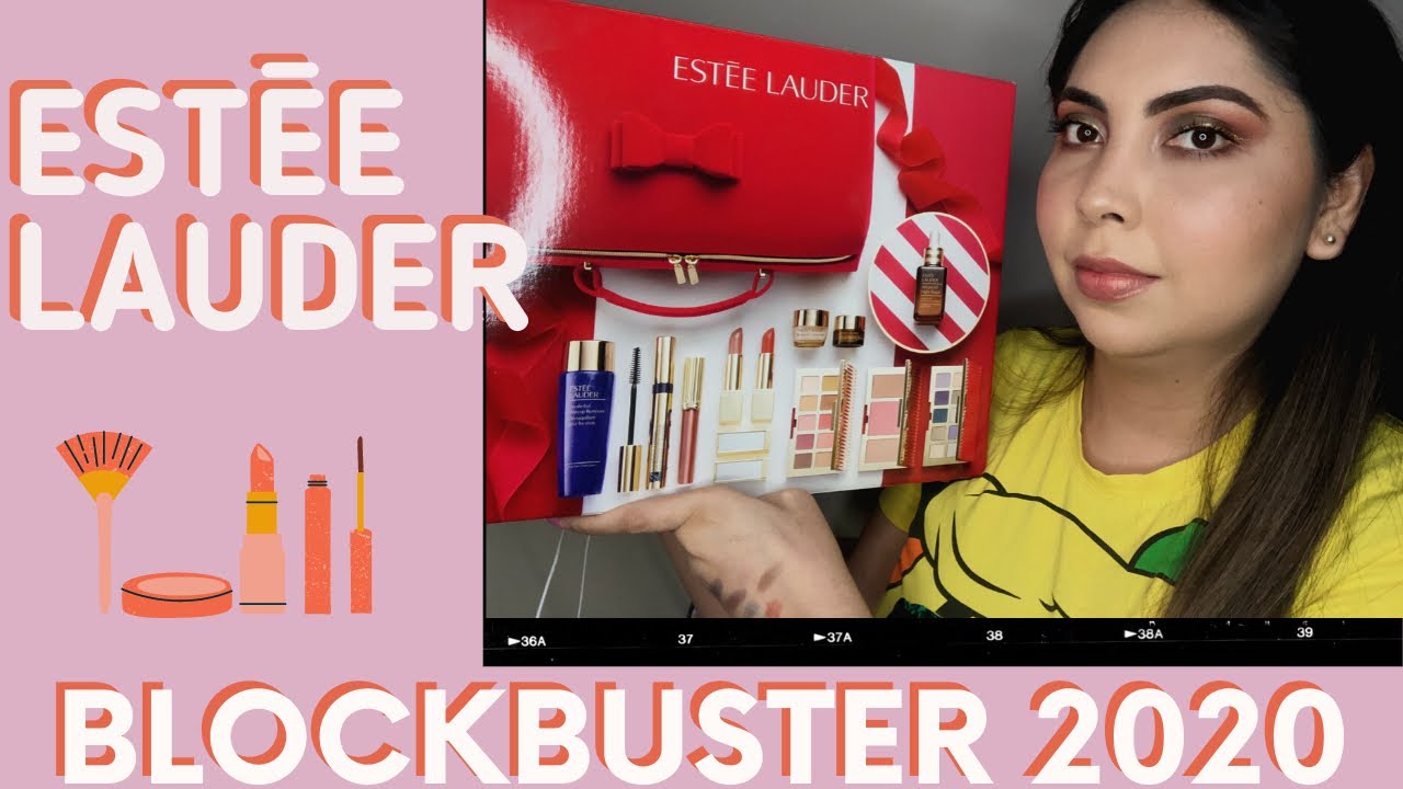 Estee Lauder Blockbuster 2020 Unboxing / Set Navideño Maleta de Maquillaje  - YouTube