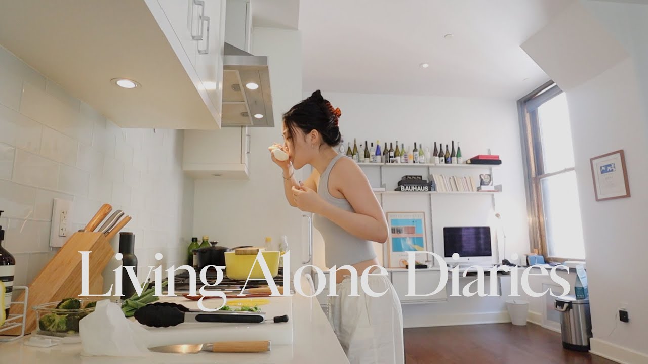 Living Alone Diaries | Simple week at home cooking comfort food, weekend getaway travel, daily tasks, on YouTube