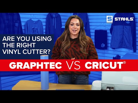 Are You Using The Right Vinyl Cutter?  Graphtec CE7000-60 vs Cricut  Explore® Air 2