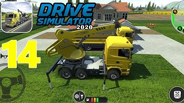 Drive Simulator 2020 Gameplay #14 - Two Storey House Construction [Android iOS]