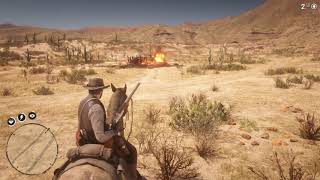 RDR2 Random House Exploding