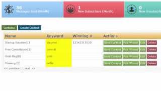 Ultra SMS Script - Contests