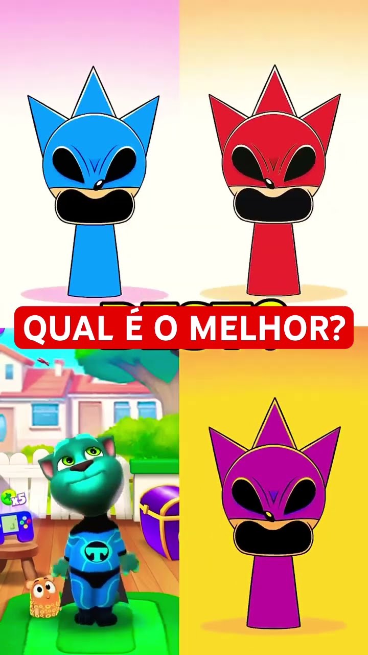 QUAL É O MELHOR? #mayumigames #sonic #sprunki #shortvideo #youtubeshorts
