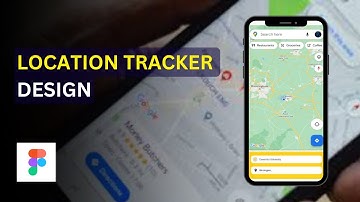UI Design Challenge | Daily UI Part 020 | Location Tracker Design #figma #uidesignchallenge
