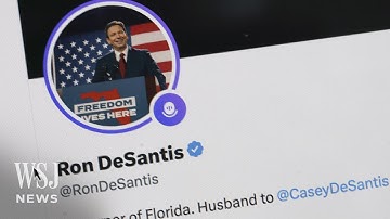 Twitter Spaces Glitches Plague DeSantis’s 2024 Announcement | WSJ News