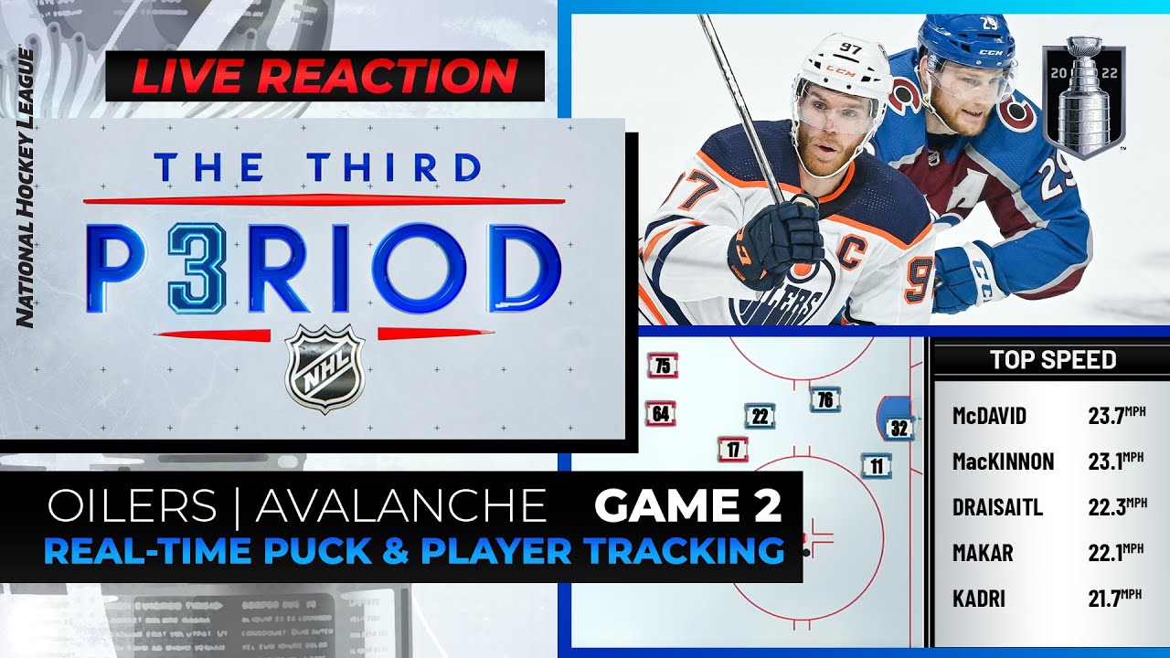 Edmonton Oilers vs Colorado Avalanche Game 2 Third Period Live Show NHL Playoffs 2022