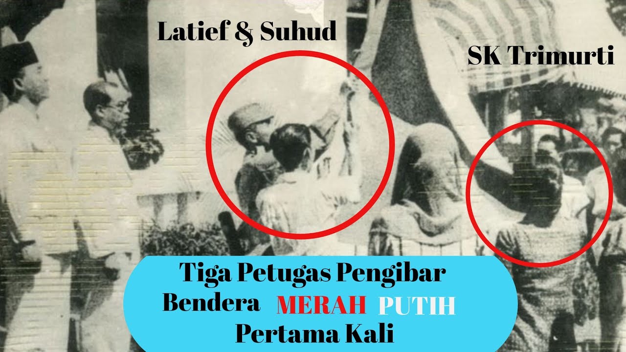 Siapa tokoh pengibar bendera pertama di indonesia