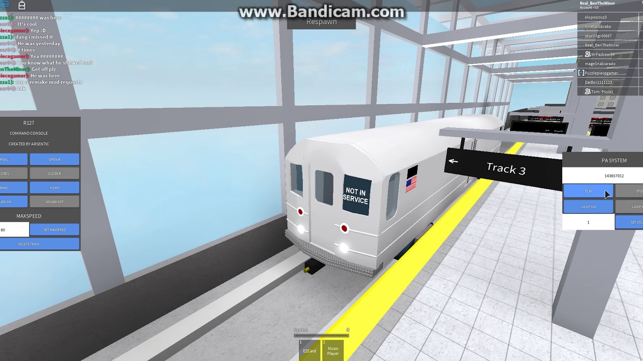 Roblox R127 Subway Testing Remastered Youtube - roblox subway train simulator remastered av 3 a test