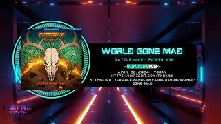 Battlejuice & Power Rob - World Gone Mad (Synthwave / Cyberpunk Official Video)