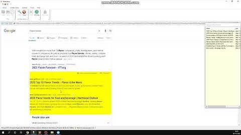 Scraping Google Search Results and Links using Webharvy