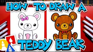 How To Draw A Teddy Bear  US National Teddy Bear Day