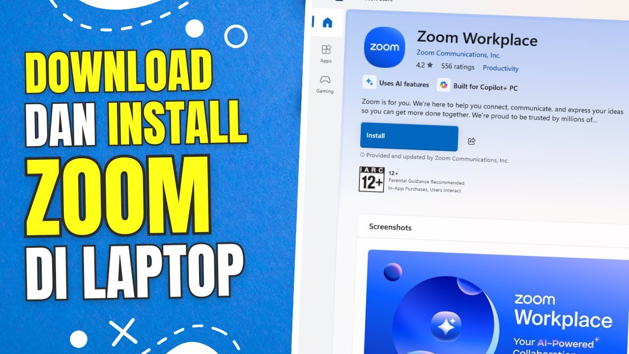 Cara Download dan Install Zoom di Laptop | Buat Meeting Online Lebih Mudah!💻