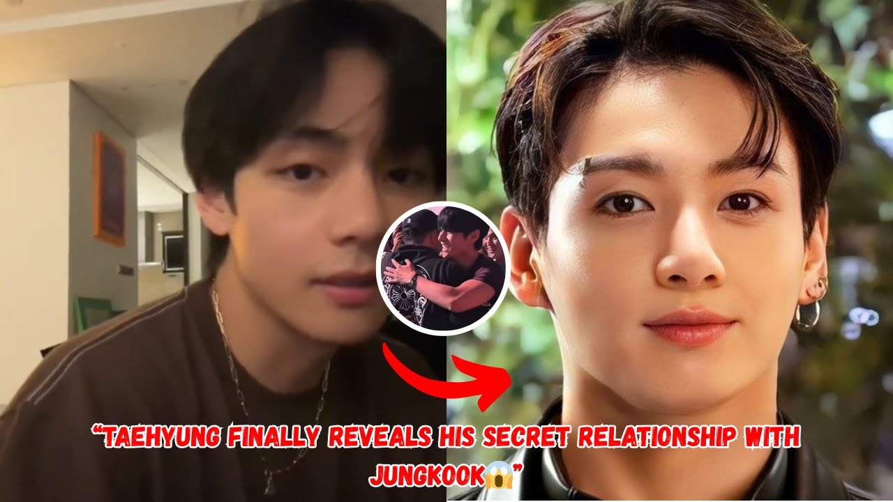 Emotional Moment! Taehyung talks about his relationship with BTS's Jungkook
