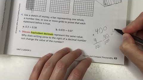 (5th Grade) Unit 2: Lesson 3