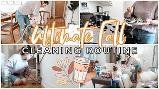 ULTIMATE FALL CLEANING ROUTINE 2020!  ENTIRE HOUSE DEEP CLEAN WITH ME! Justine Marie