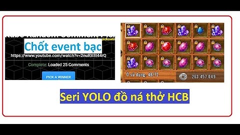 Chốt event bạc cho 5 bạn và Seri Yolo đồ hachibi ná thở với admin | Làng Lá Phiêu Lưu Ký - HTC game