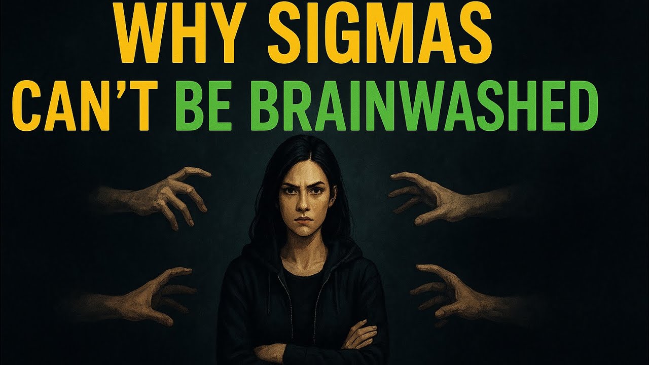 12 причин, почему женщины-сигма не могут быть подвергнуты промыванию мозгов обществом