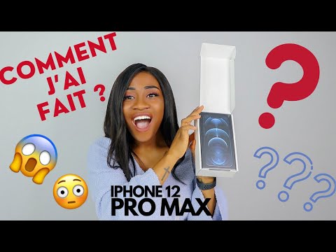 COMMENT ACHETER L&rsquo;IPHONE 12 PRO MAX PAS CHER ! + UNBOXING #DALHIAILOVEYOU