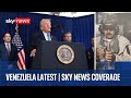 Trump says US will run Venezuela until transition can take place | Sky News coverage \u0026 analysis