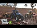 Tratores New Holland TM 7010 e Valmet 1580 tirando a Aradura | CAMPOS GAÚCHOS | FS 25 | Ep 21