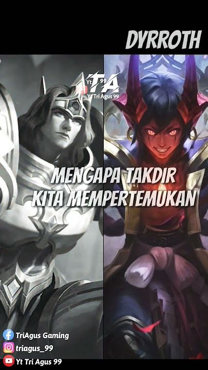 Percakapan Hero Tigreal Dan Dyrroth Mobile Legends Indonesia #shorts