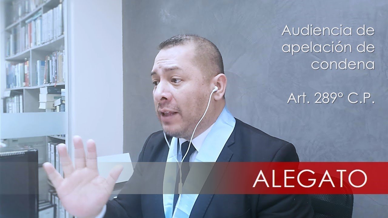 Audiencia virtual de apelación de sentencia condenatoria | Christian Salas Beteta