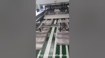 Máy cắt túi ni lông tự động Đài Loan !