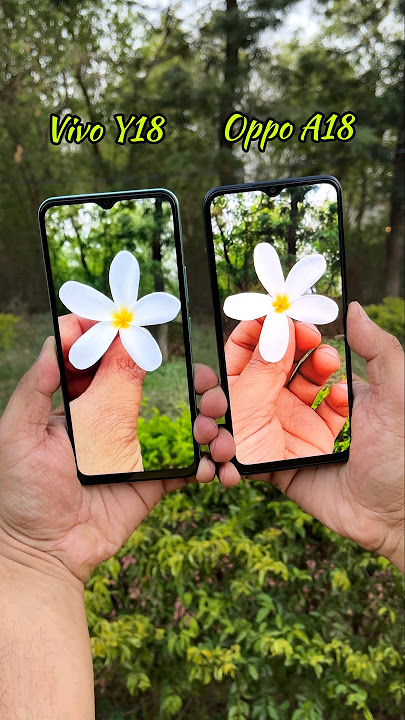 Vivo Y18 vs Oppo A18 Camera Test 🤜📷🤛 #shorts #vivoy18 #oppoa18 #vivo #oppo #trending