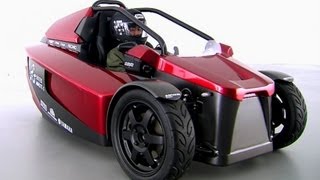 最小ハイブリッドカーコンセプトモデル