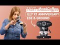 Nous avons test la machine  caf illy anniversary x1 ese  le test maxicoffee