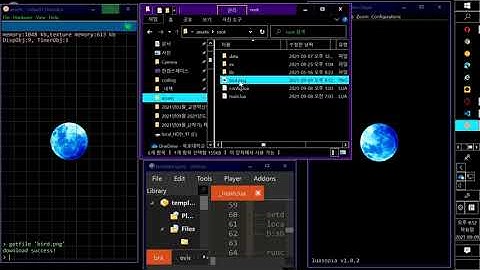 solar2d and gideros simulator test