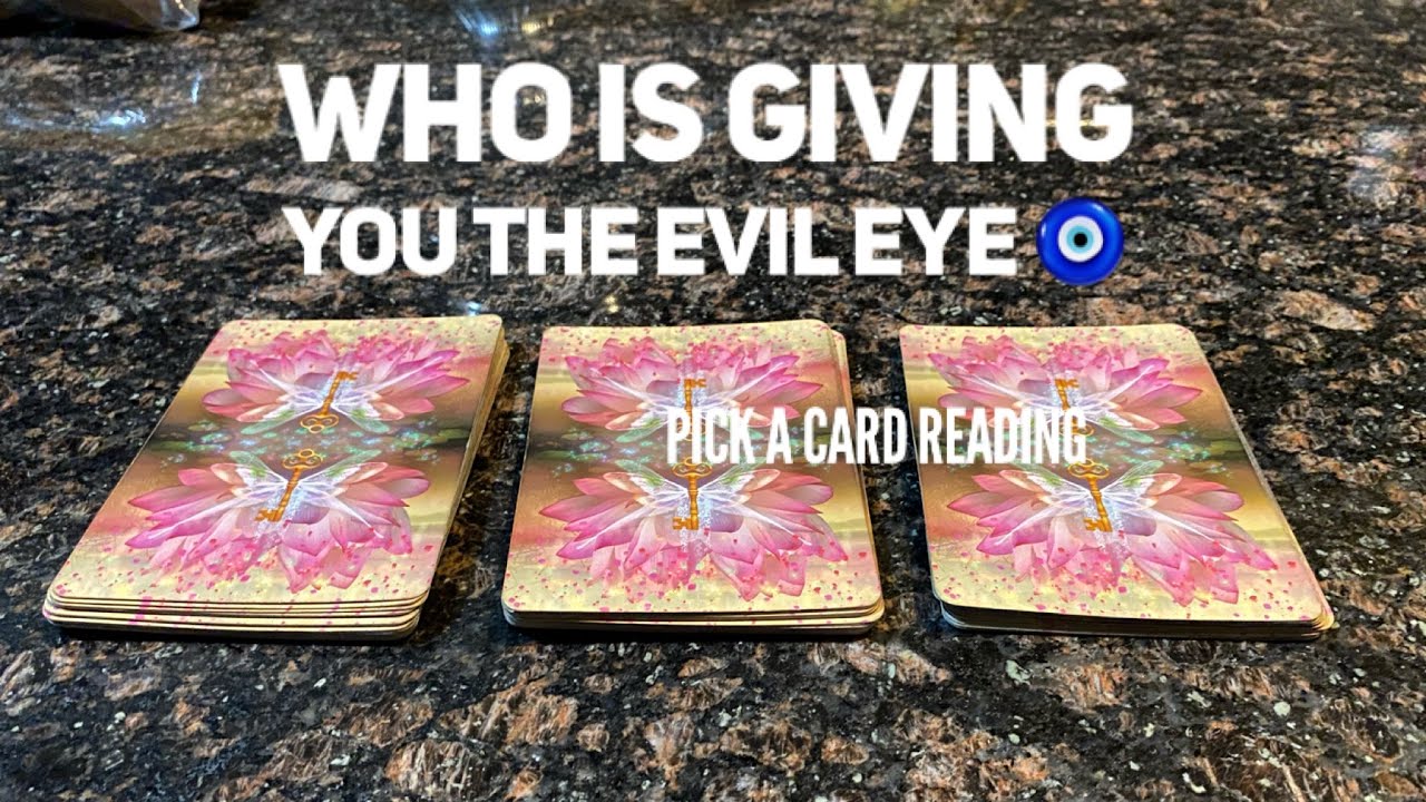 (PICK A CARD) who is giving you the evil eye 🧿 ☁️