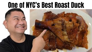 One of the BEST Roast Ducks in New York's Chinatown - Tin Wong