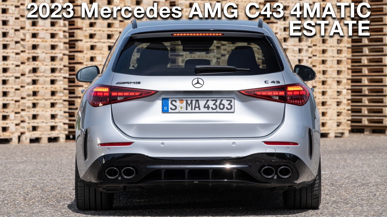 New 2023 MercedesAMG C43 ESTATE 4MATIC YouTube