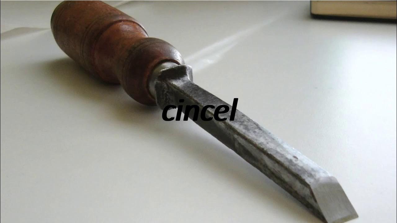 How to say chisel in Spanish? cincel YouTube